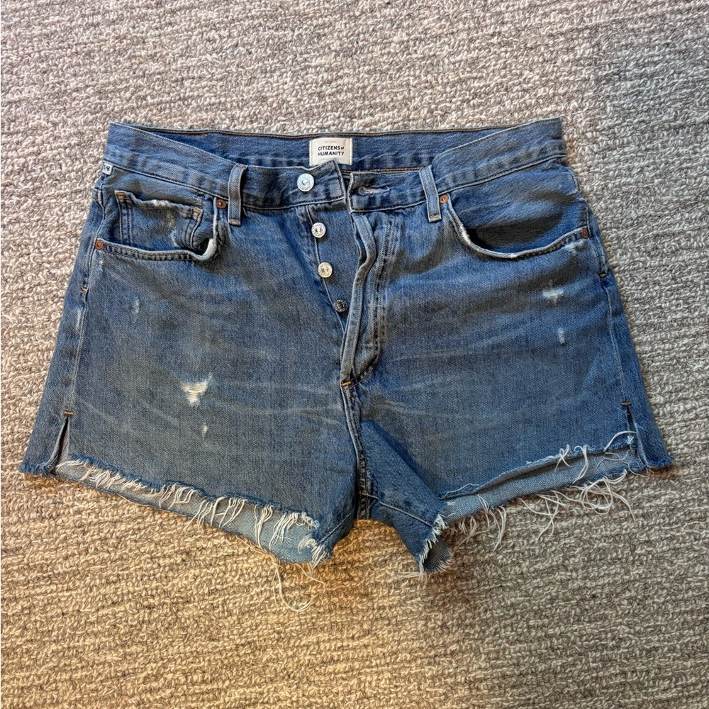 Citizens of Humanity Denim cut off shorts